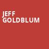 Jeff Goldblum, Bass Concert Hall, Austin