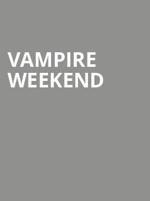 Vampire Weekend Poster