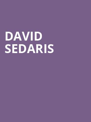 David Sedaris, Bass Concert Hall, Austin