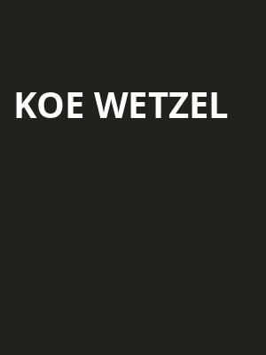 Koe Wetzel, Cedar Park Center, Austin