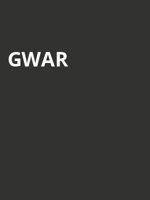 GWAR, Empire Control Room, Austin
