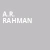 AR Rahman, Bass Concert Hall, Austin