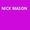Nick Mason, Bass Concert Hall, Austin
