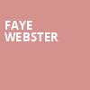 Faye Webster, Stubbs BarBQ, Austin